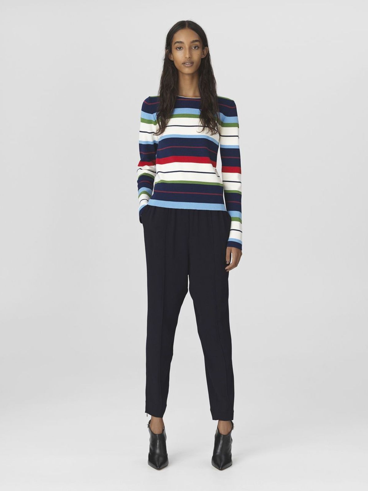 By Malene Birger リバーシブルストライプセーター By Malene Birger 