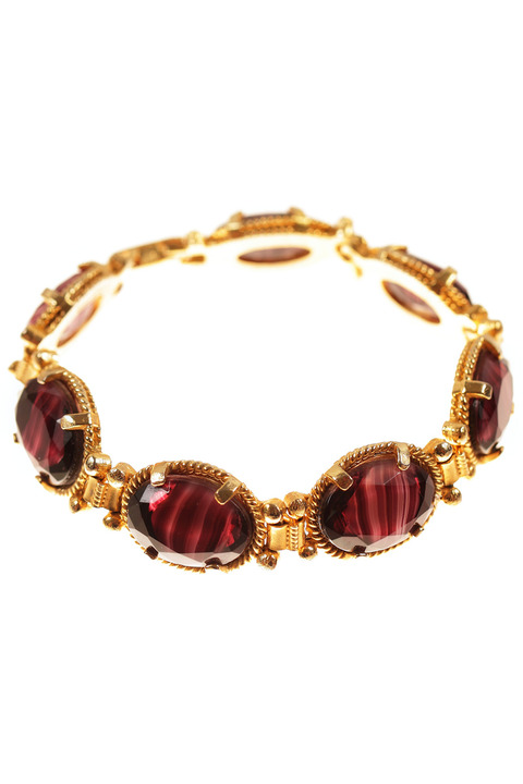 Mode Marteau Vintage Art Glass Bracelet Mode Marteau Vintage Art Glass Bracelet