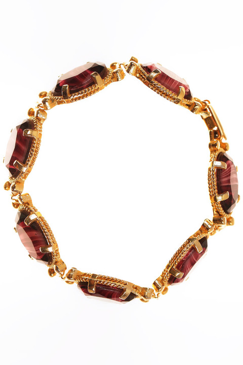 Mode Marteau Vintage Art Glass Bracelet Mode Marteau Vintage Art Glass Bracelet