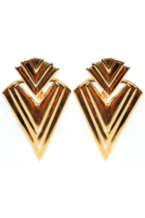 Mode Marteau Vintage Napier Triangle Earrings Mode Marteau Vintage Napier Triangle Earrings