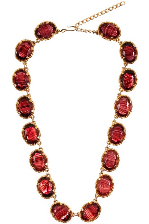 Mode Marteau Vintage Art Glass Necklace Mode Marteau Vintage Art Glass Necklace