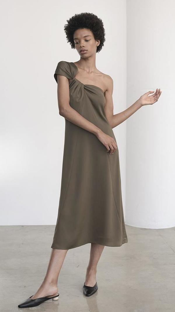 Shaina Mote Eres Dress - Olive Shaina Mote Eres Dress - Olive