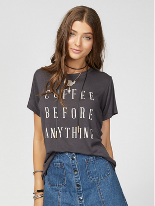 DAYDREAMER LA Coffee Before Anything - Charcoal DAYDREAMER LA Coffee Before Anything - Charcoal
