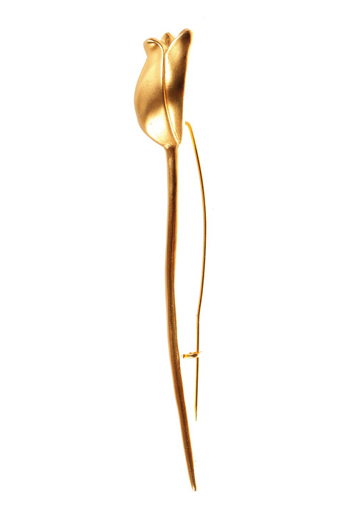 Mode Marteau Vintage Karl Lagerfeld Tulip Brooch Mode Marteau Vintage Karl Lagerfeld Tulip Brooch