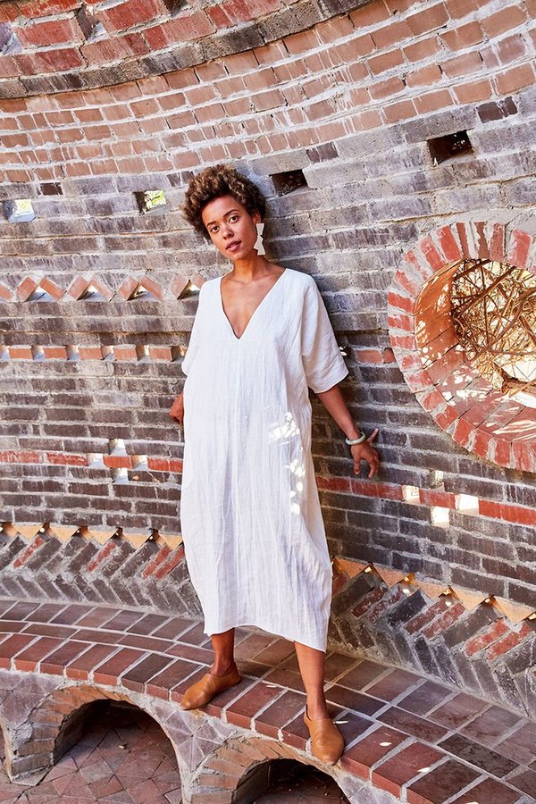 rachel craven linen dress Rachel Craven Mimi Dress - Black Linen