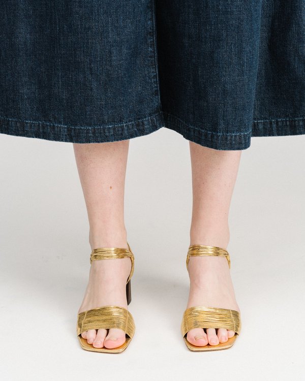 Mari Giudicelli Vitta Sandals - Gold Mari Giudicelli Vitta Sandals - Gold