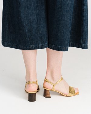 Mari Giudicelli Vitta Sandals - Gold Mari Giudicelli Vitta Sandals - Gold