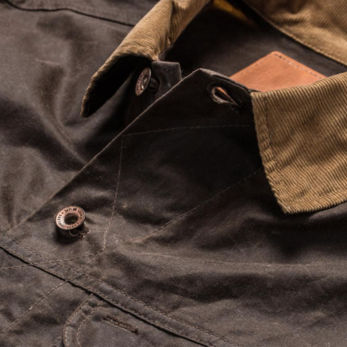 Taylor Stitch The Long Haul Waxed Canvas Jacket - Tobacco