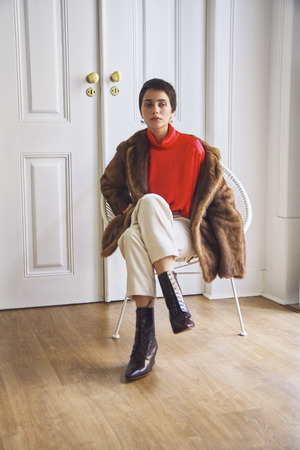 Bird On A Wire Vintage Mink Fur coat - Brown Bird On A Wire Vintage Mink Fur coat - Brown