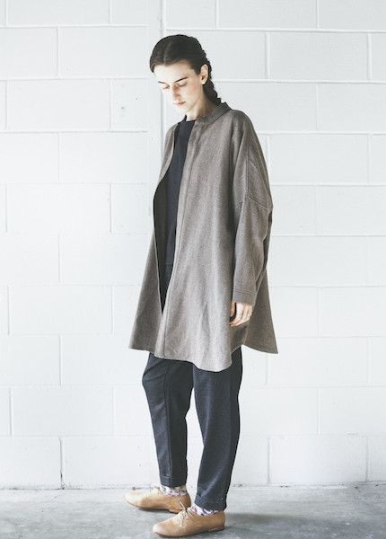 Black Crane Square Shirt | Coffee Black Crane Square Shirt | Coffee