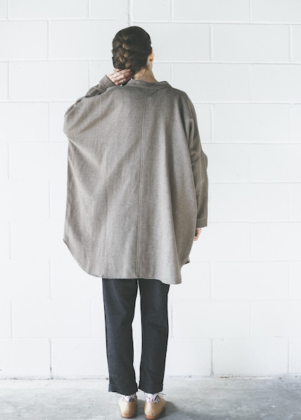 Black Crane Square Shirt | Coffee Black Crane Square Shirt | Coffee