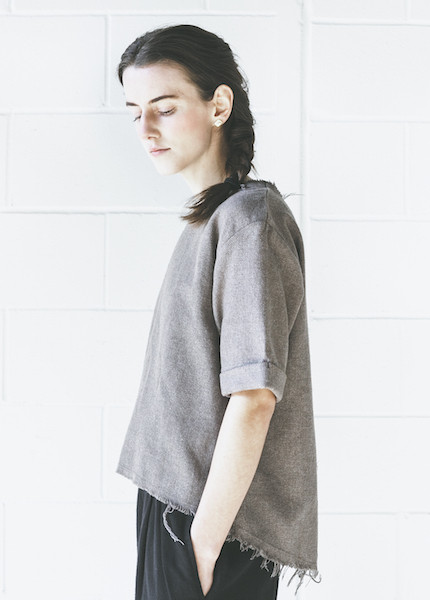 Black Crane Wide Top | Coffee Black Crane Wide Top | Coffee