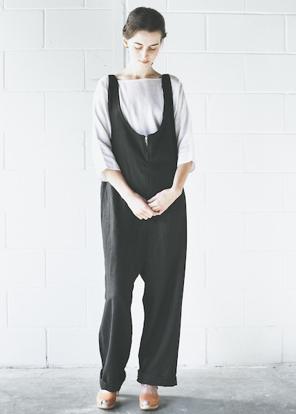 Sunja Link Linen Overalls | Black Sunja Link Linen Overalls | Black