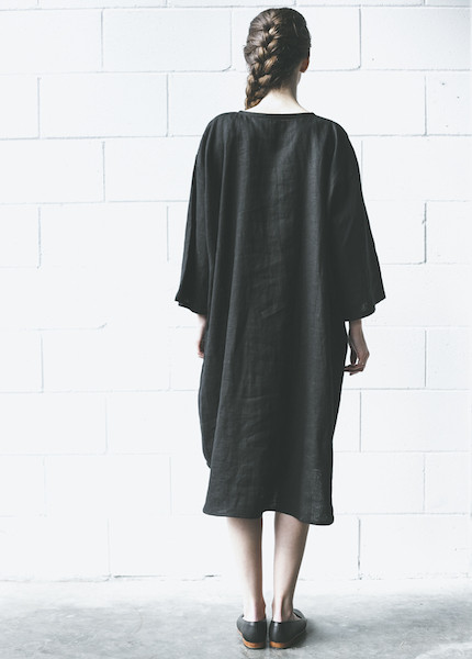 Sunja Link Linen Tunic | Black Sunja Link Linen Tunic | Black