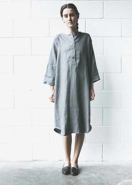 Sunja Link Linen Tunic | Grey Sunja Link Linen Tunic | Grey