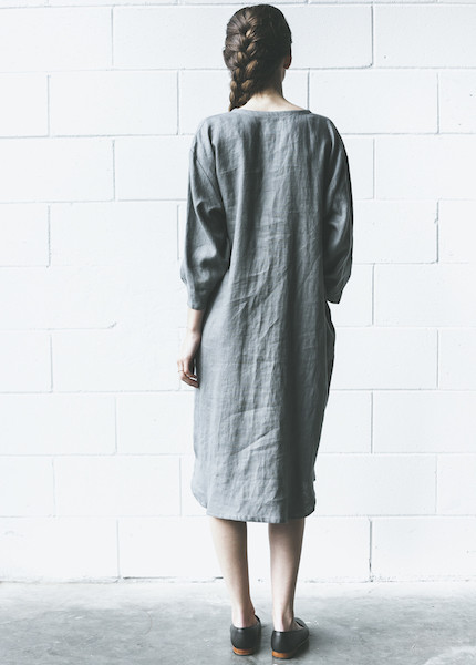 Sunja Link Linen Tunic | Grey Sunja Link Linen Tunic | Grey