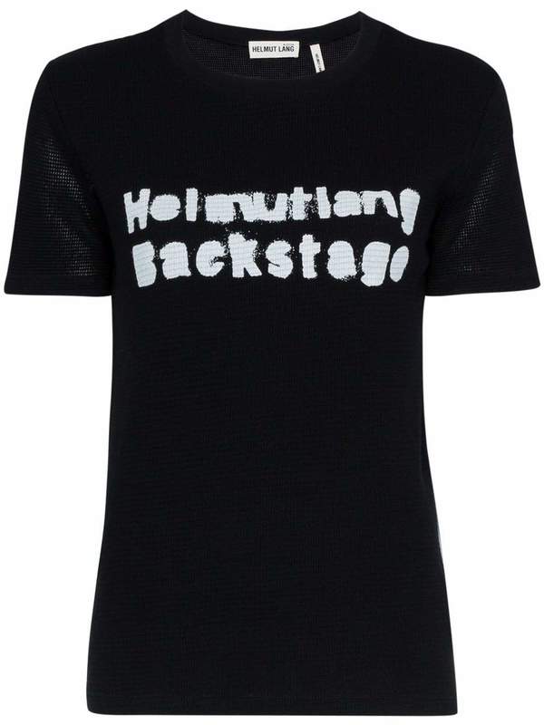 Helmut Lang Backstage T-Shirt - Black | Garmentory