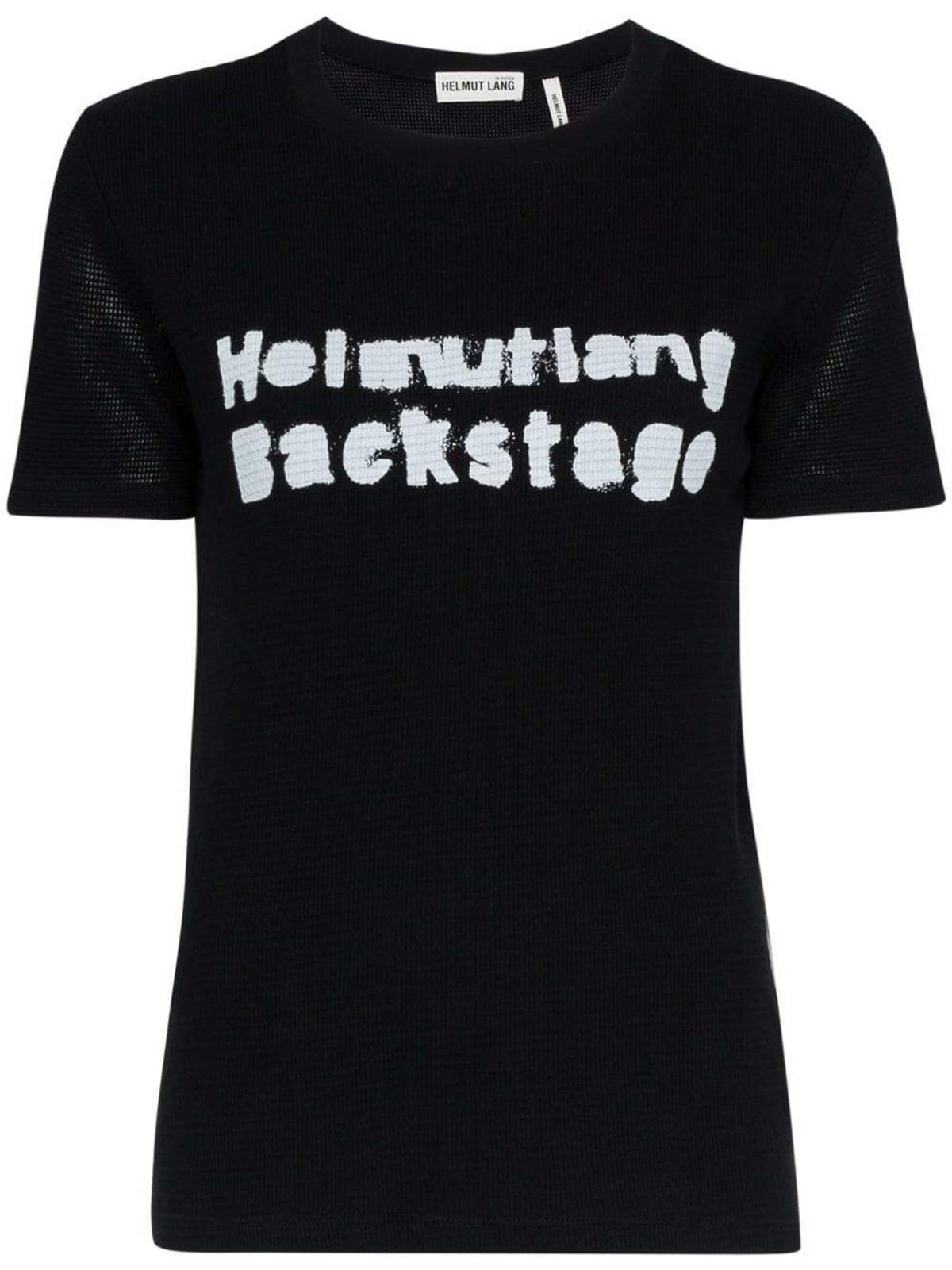 Helmut Lang Backstage T-Shirt - Black | Garmentory