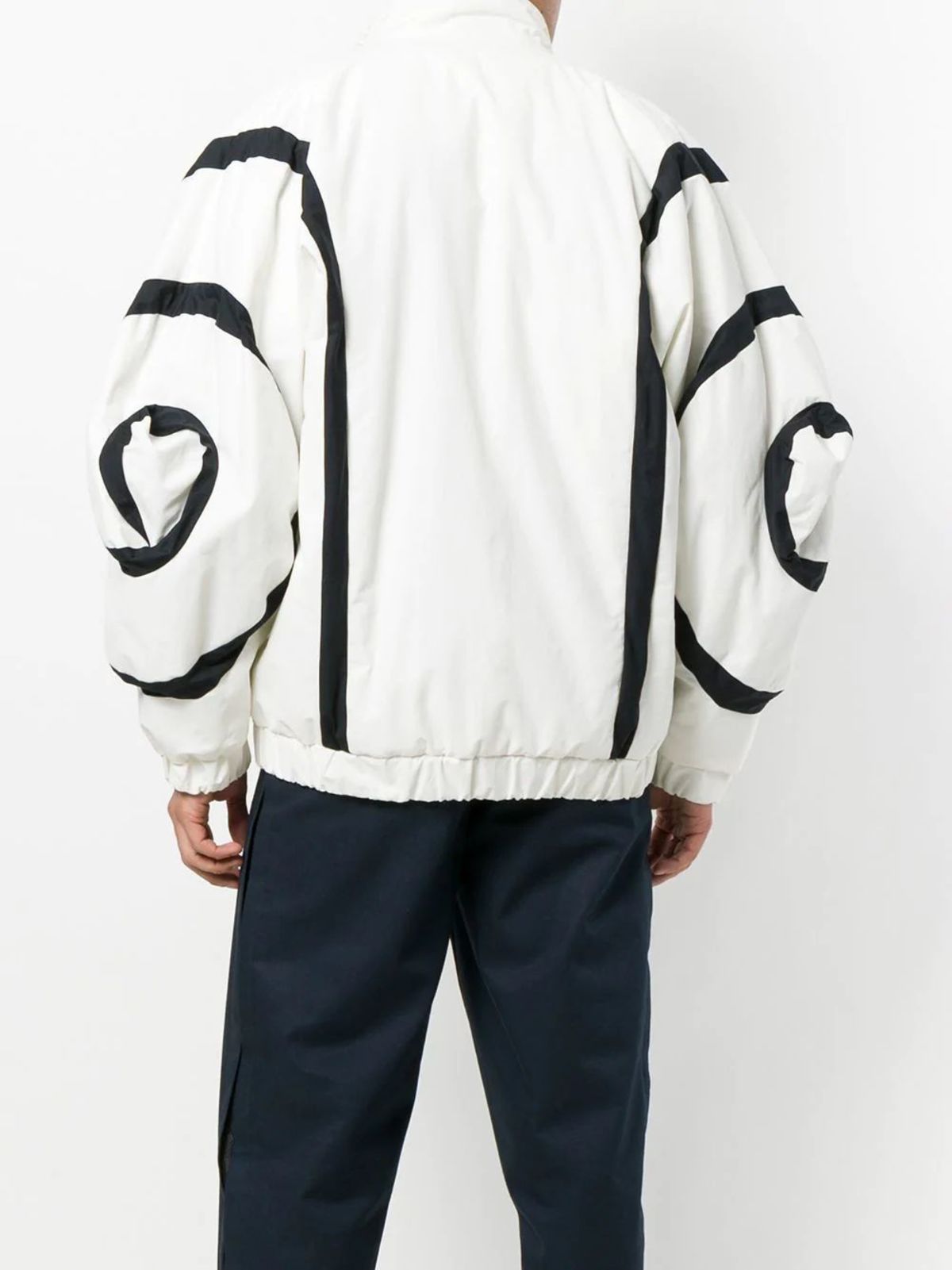 ジャケット・アウター HENRIK VIBSKOV DIAGRAM BOMBER Henrik Vibskov Diagram Bomber - Black/White | Garmentory