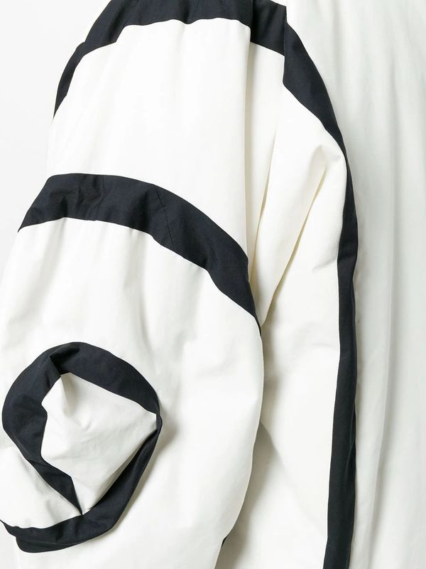 Henrik Vibskov Diagram Bomber - Black/White | Garmentory