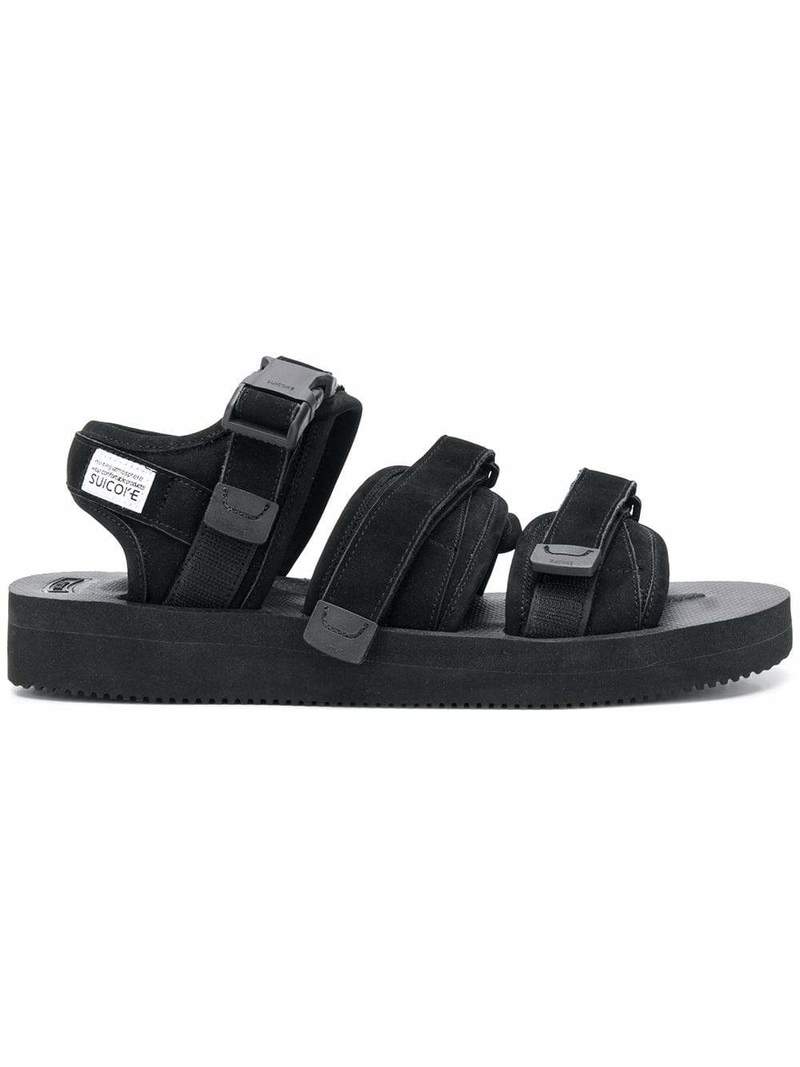 靴 SUICOKE GGA-VNU Men's Suicoke GGA-VNU Sandals - Black | Garmentory