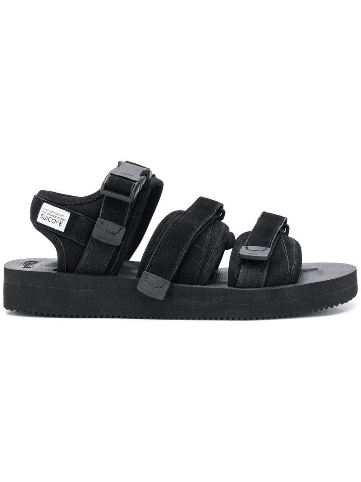 靴 SUICOKE GGA-VNU Men's Suicoke GGA-VNU Sandals - Black | Garmentory