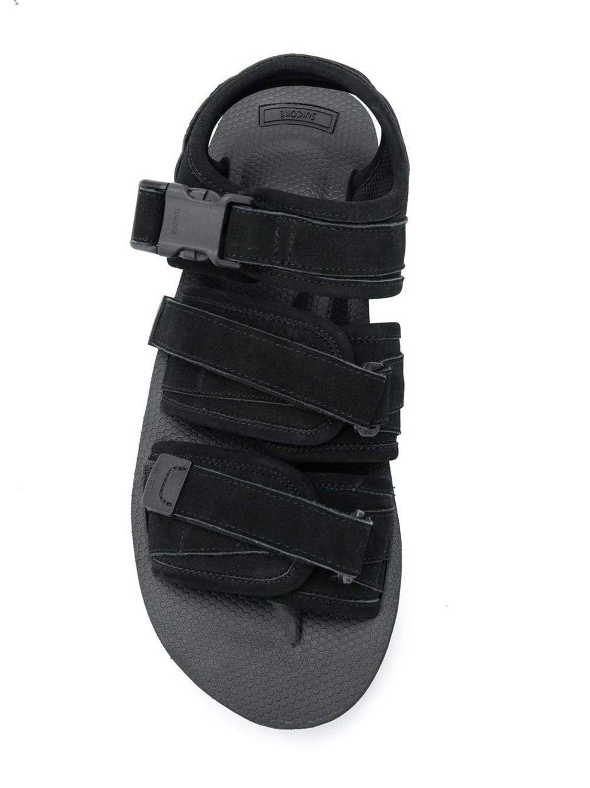 Men's Suicoke GGA-VNU Sandals - Black | Garmentory