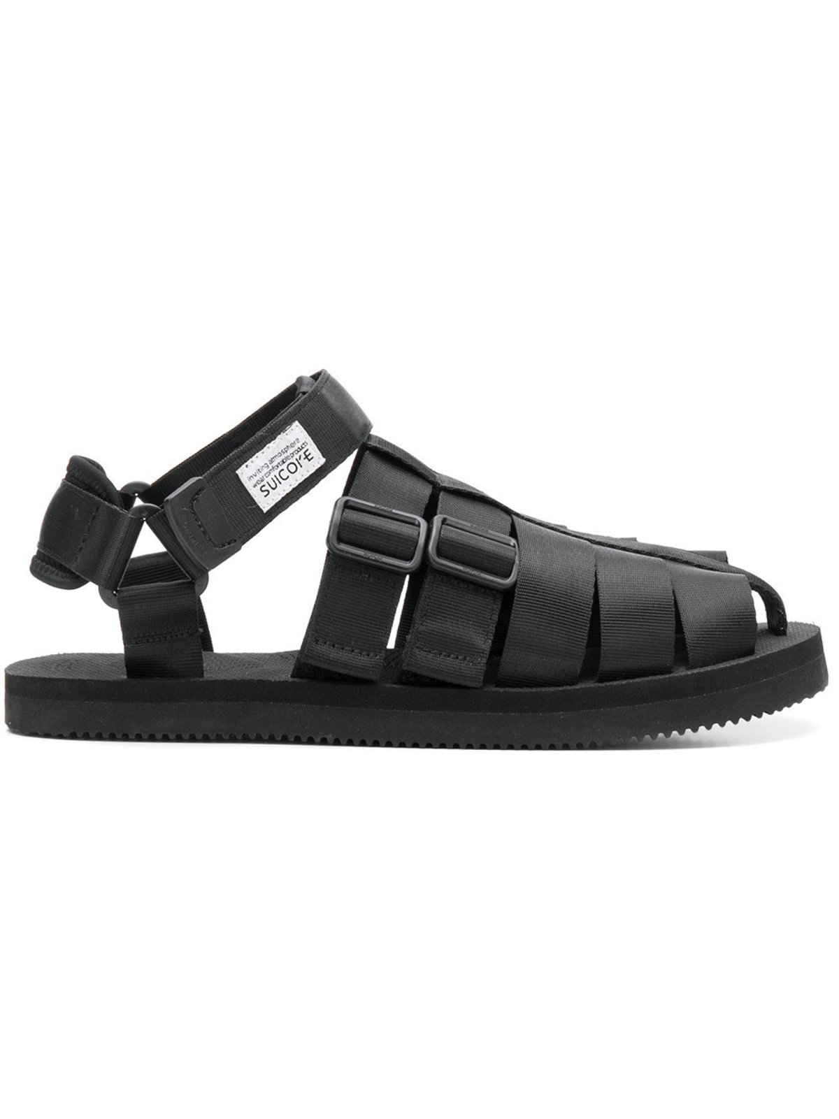Suicoke Shaco Sandals - Black | Garmentory display picture 3