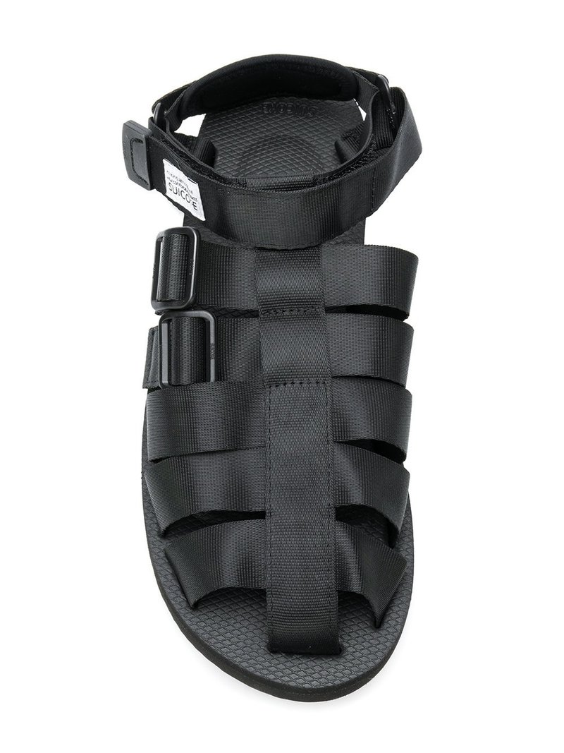 Suicoke Shaco Sandals - Black | Garmentory