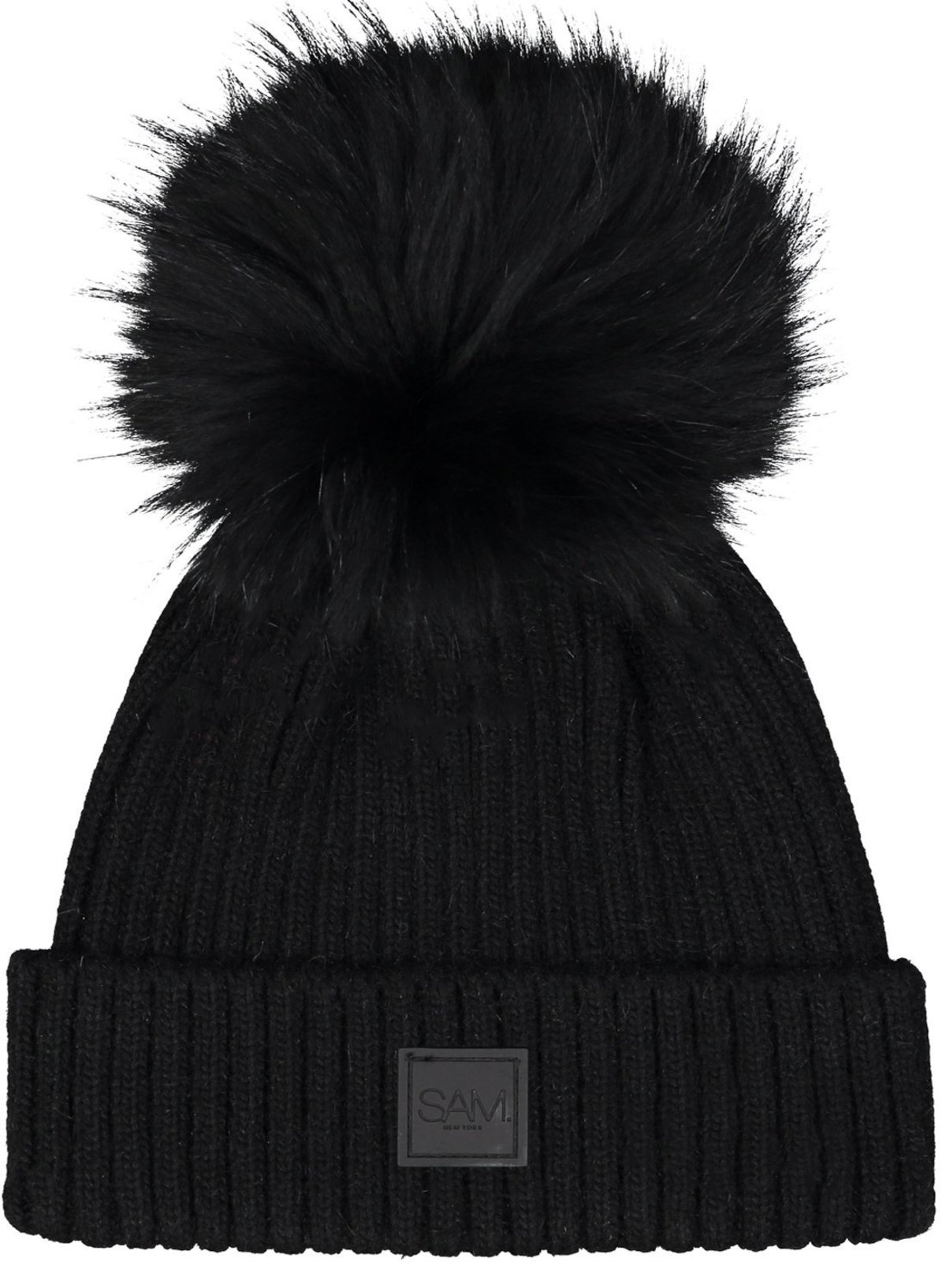 Samsung NYC Black Beanie Galaxy Beanie - Black and White – kadetstore main image 2