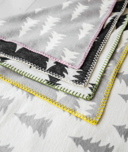 FINE LITTLE DAY GRAN WOVEN CHILD BLANKET YELLOW TRIM FINE LITTLE DAY GRAN WOVEN CHILD BLANKET YELLOW TRIM