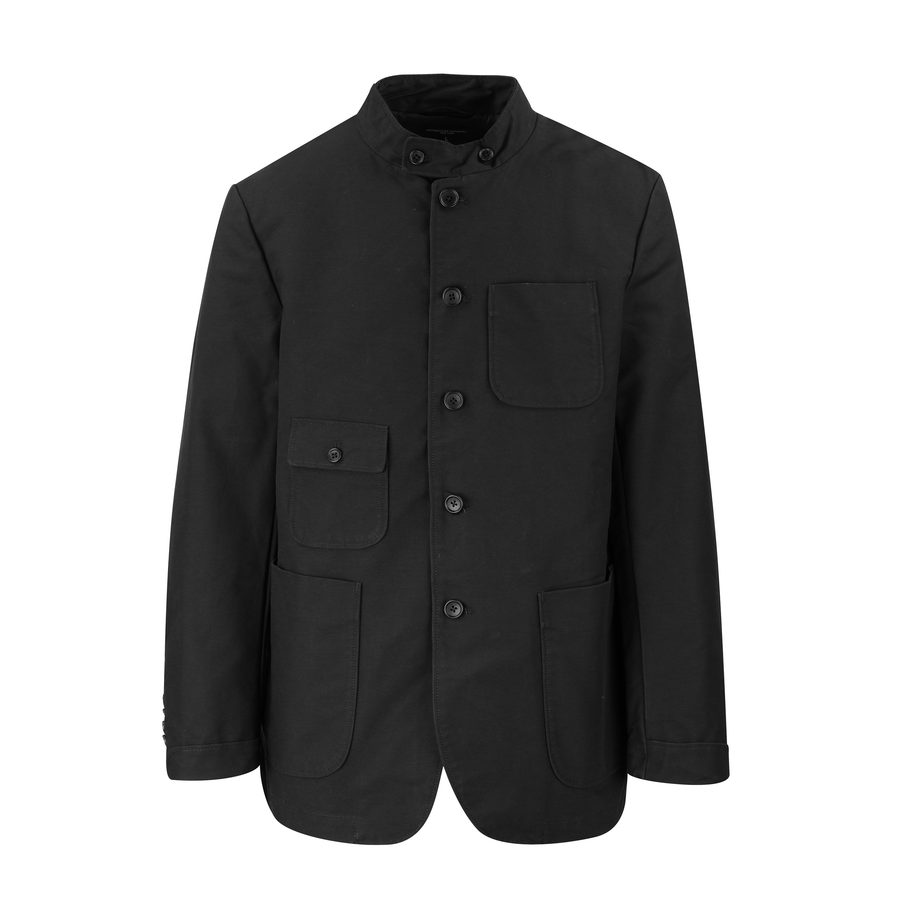 Engineered Garments Cotton Double Cloth Grim Jacket - Black 