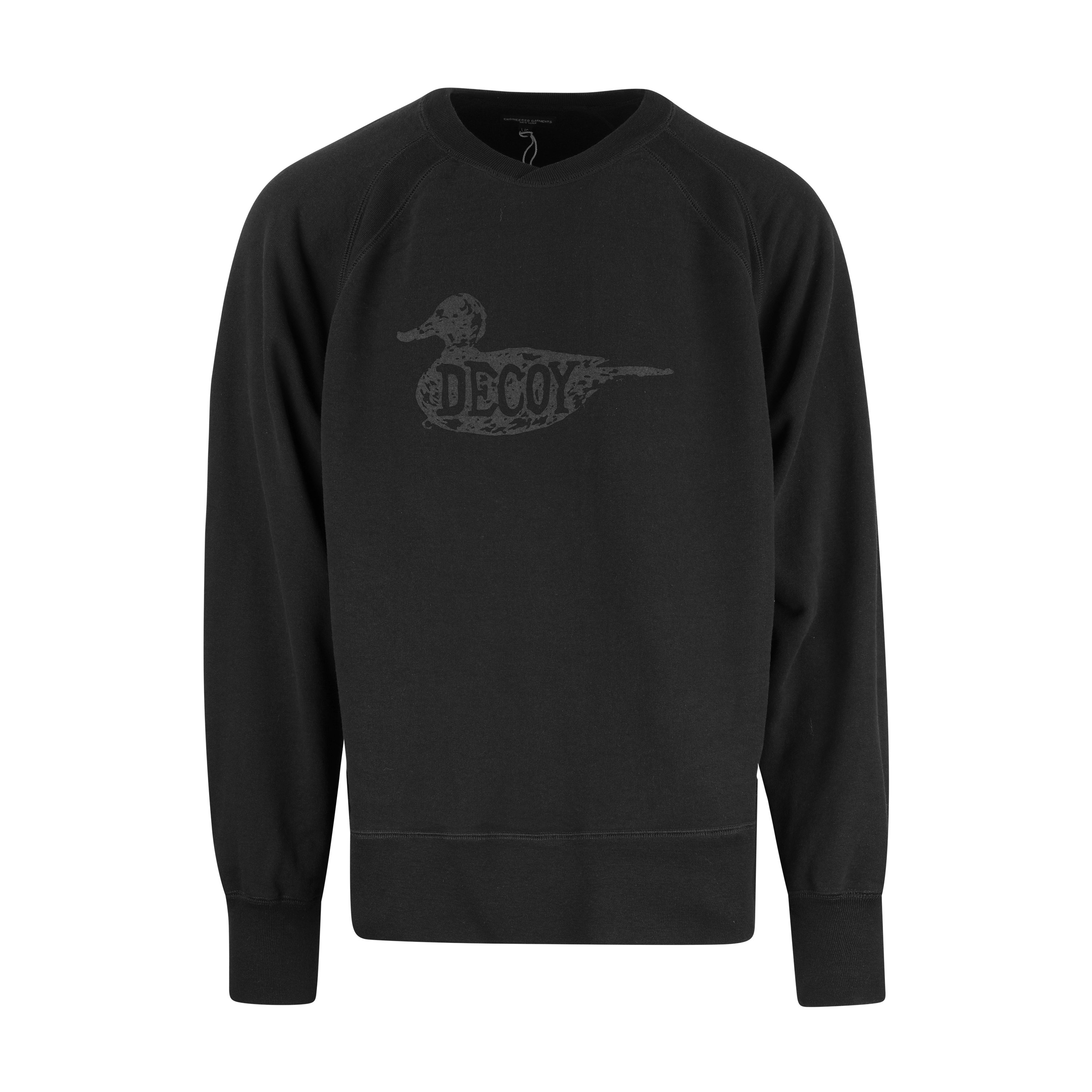 Engineered Garments Decoy Printed Raglan Crew Neck Sweatshirt