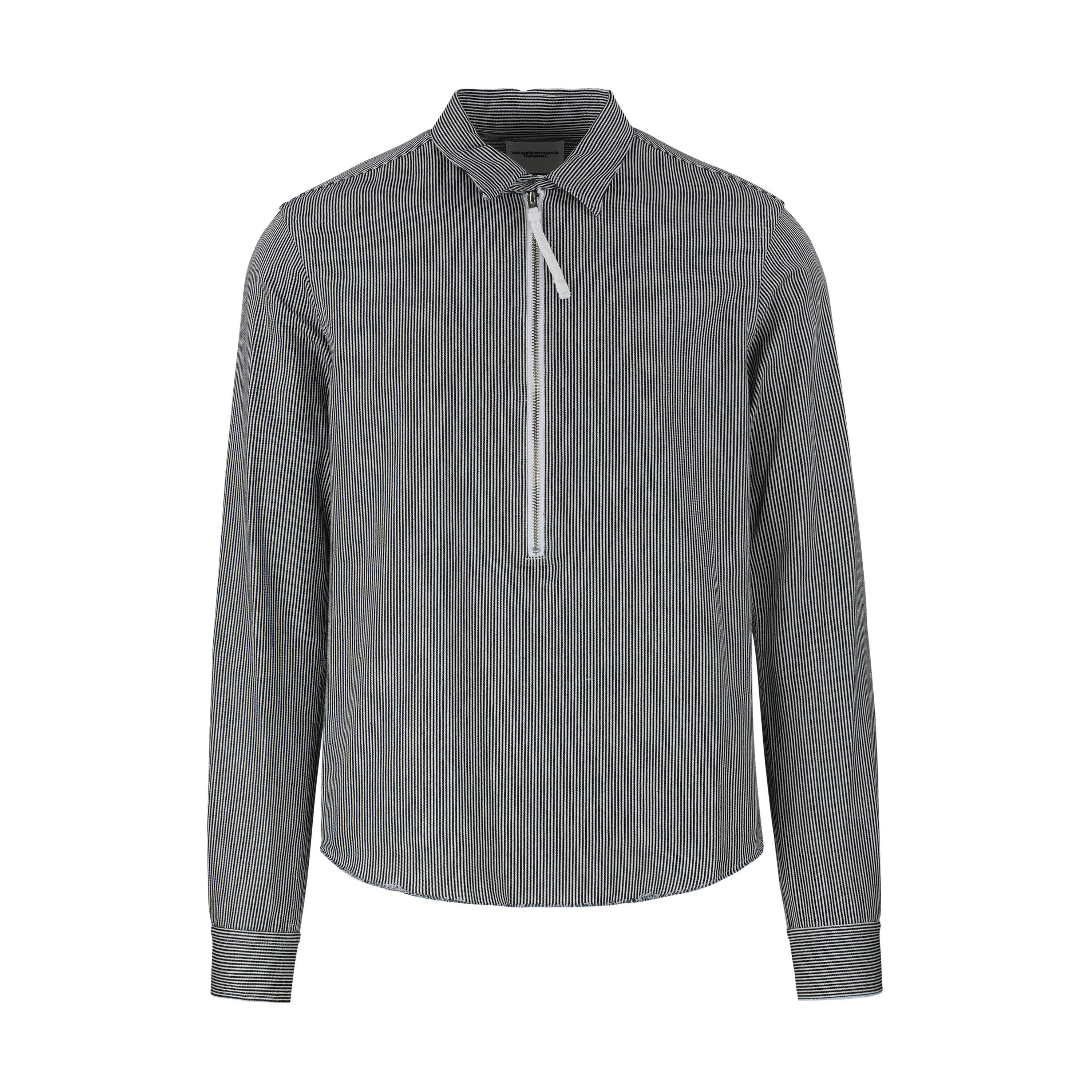 Half-Zip-Striped-Shirt-