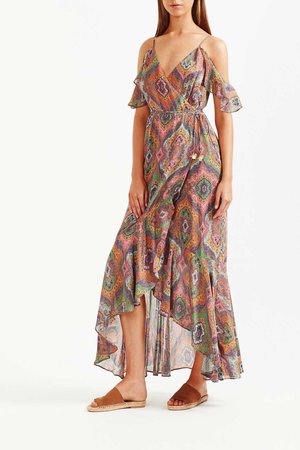 Tigerlily Delon Maxi Dress - Multi 