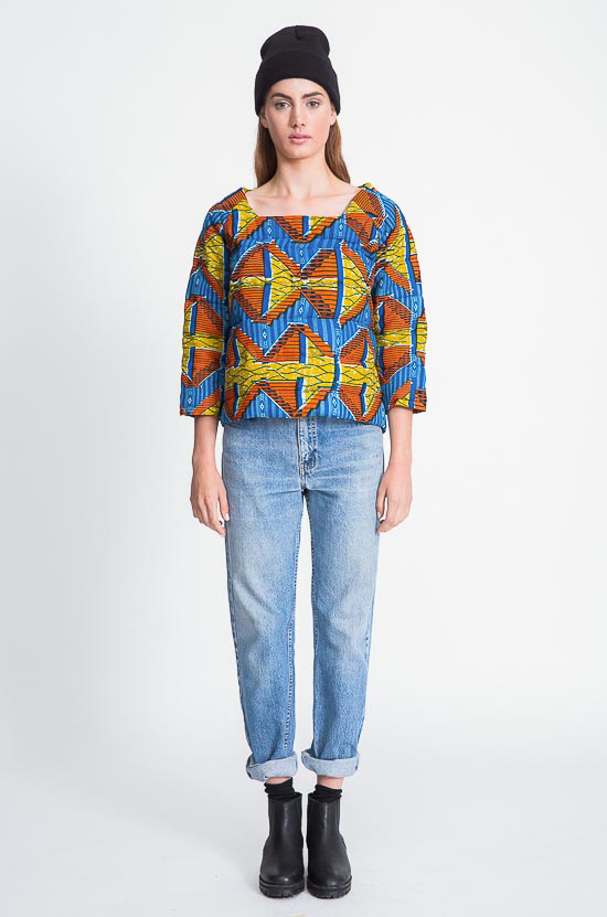 Osei Duro Stratum Quilted Sweater Osei Duro Stratum Quilted Sweater