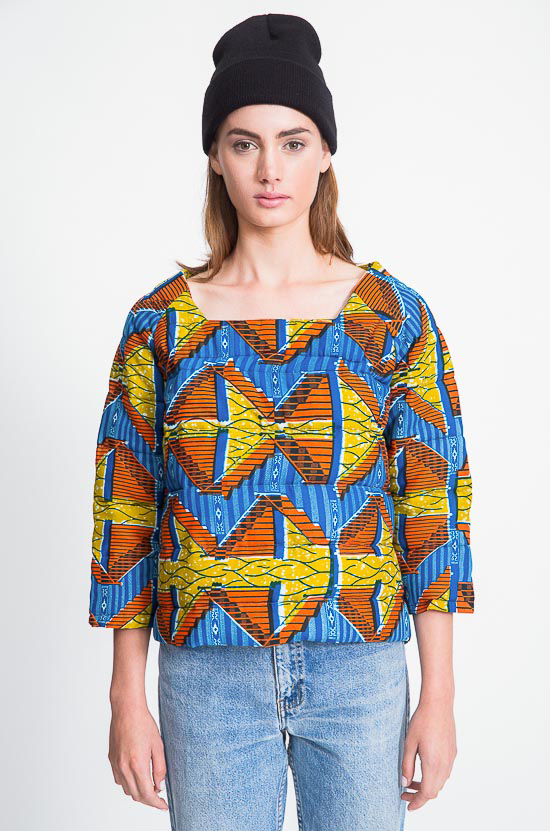 Osei Duro Stratum Quilted Sweater Osei Duro Stratum Quilted Sweater