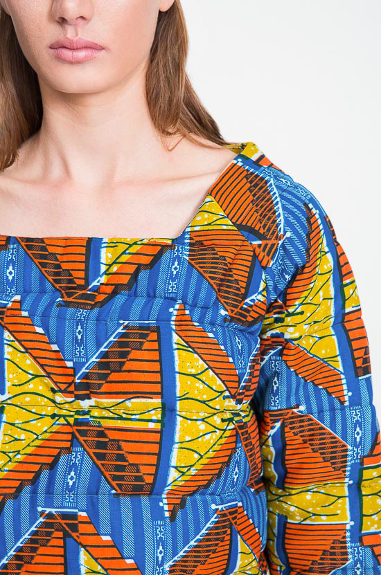 Osei Duro Stratum Quilted Sweater Osei Duro Stratum Quilted Sweater