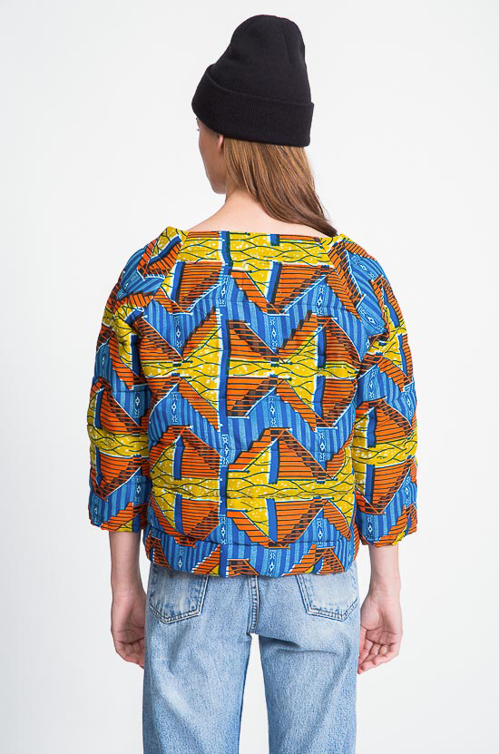 Osei Duro Stratum Quilted Sweater Osei Duro Stratum Quilted Sweater