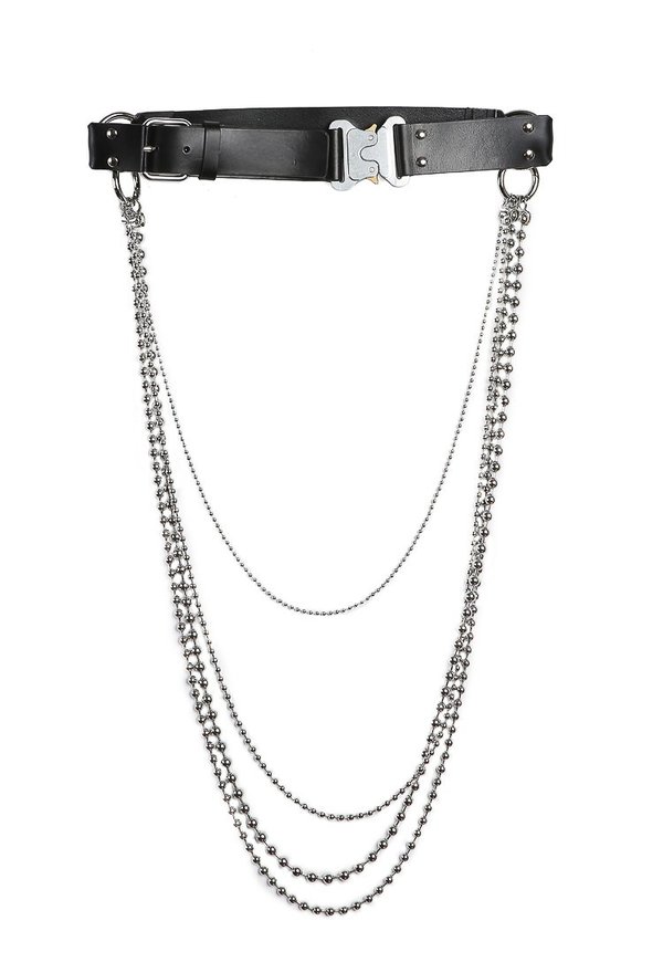 Alyx St Marks Rollercoaster Belt - Black | Garmentory
