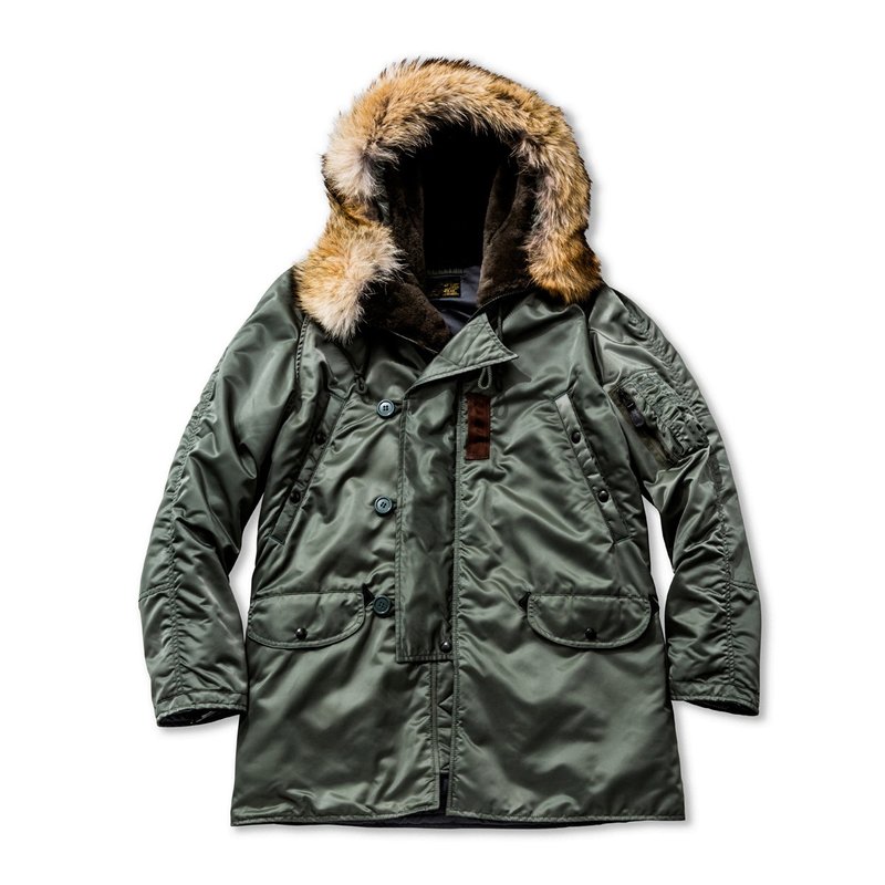 THE REAL MCCOY'S TYPE N-3B PARKA - GREEN | Garmentory