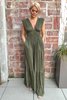 Sabina Musayev Tyler Dress - Olive - Thumbnail 1