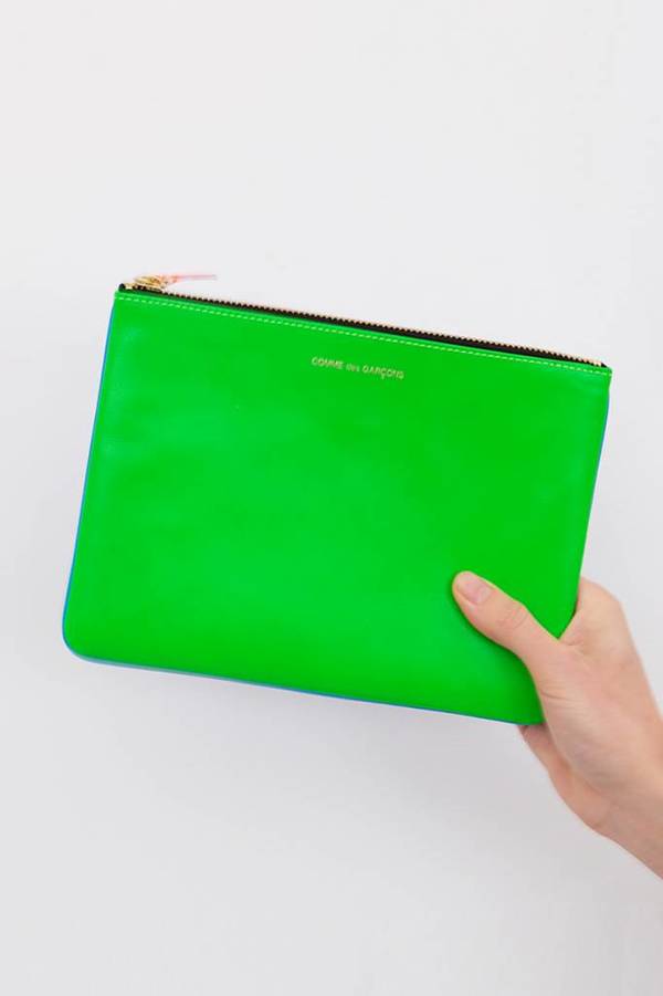 comme des garcons large pouch