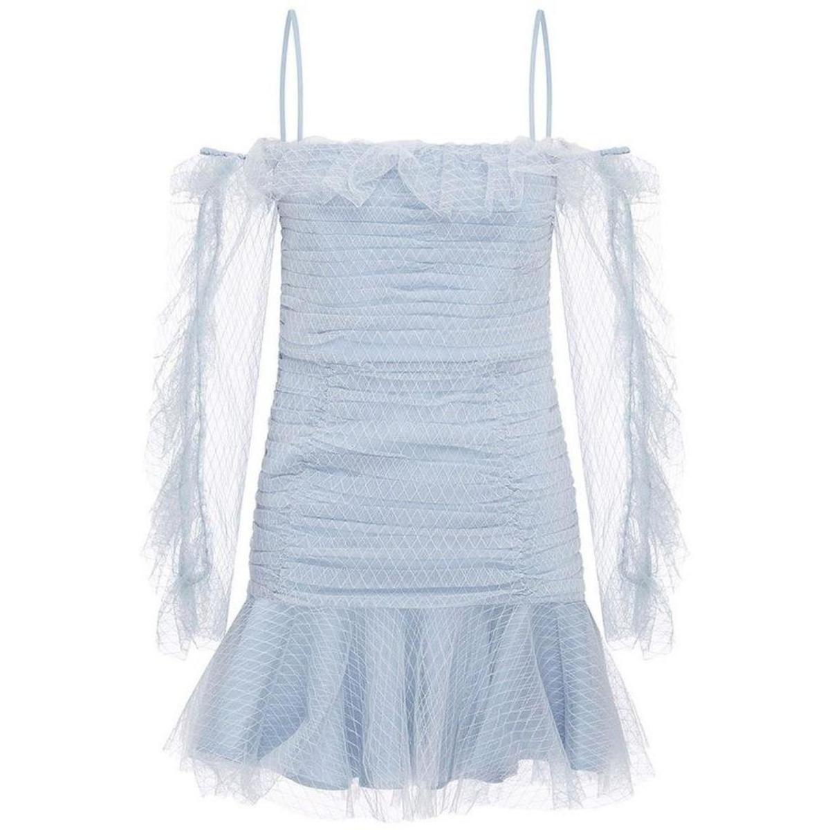 alice mccall white and blue dress Alice Mccall Oh My Goodness Dress Ocean Blue Floral (For Hire) – EKOLUV