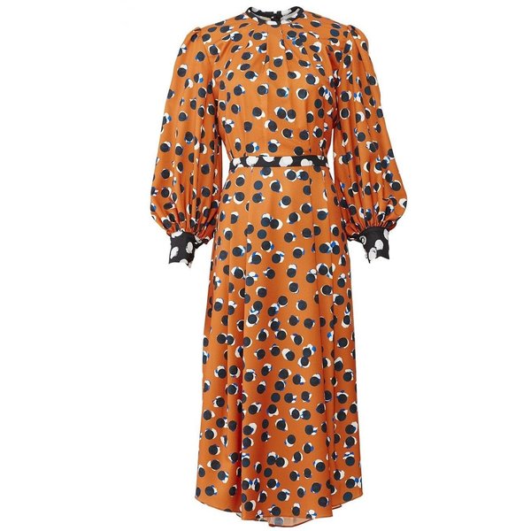 Hunter Bell Casper Dress - Burnt Dot | Garmentory