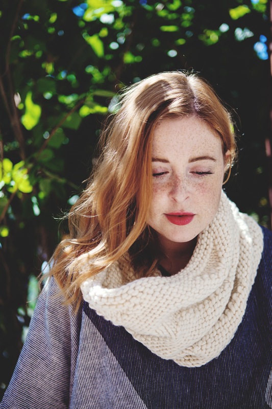 good night, day Minto Chevron reversible Cowl good night, day Minto Chevron reversible Cowl