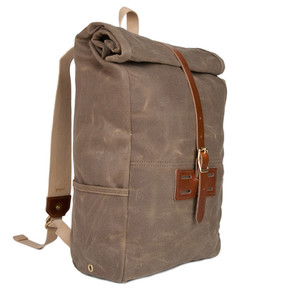 archival roll top backpack