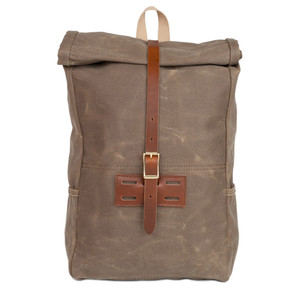 archival roll top backpack
