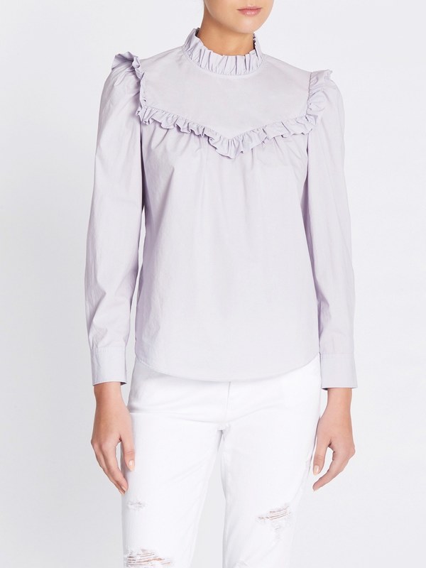 rebecca taylor ruffle top