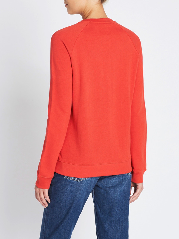 Zoe Karssen Outlaw Lovers Loose Fit Sweat - Aurora Red Zoe Karssen Outlaw Lovers Loose Fit Sweat - Aurora Red